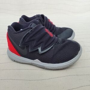 Nike Infant Kyrie 5 TD V Irving Red Black Bred Shoes Sneakers AQ2459-600 Size 6C